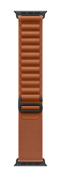 Apple Alpine Loop 49mm Terra Cotta Medium con Finitura Titanio Nero - Cinturino Robusto