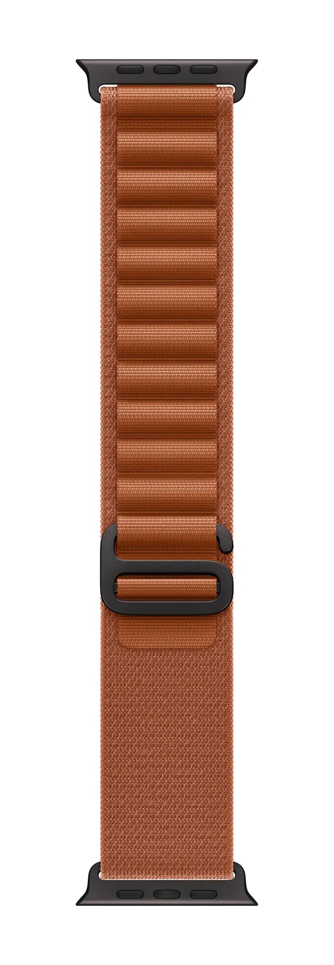 Apple Alpine Loop 49mm Terra Cotta Medium con Finitura Titanio Nero - Cinturino Robusto