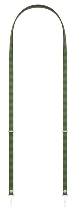 Apple Crossbody Strap Green – Tracolla Regolabile per iPhone, Tessuto Riciclato