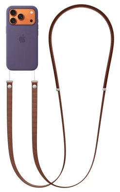 Apple Crossbody Strap Sienna – Tracolla Regolabile in Tessuto Riciclato per iPhone