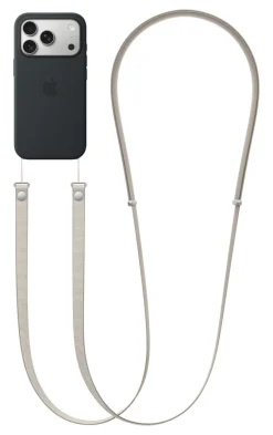 Apple Crossbody Strap Tan – Tracolla regolabile in PET riciclato per iPhone