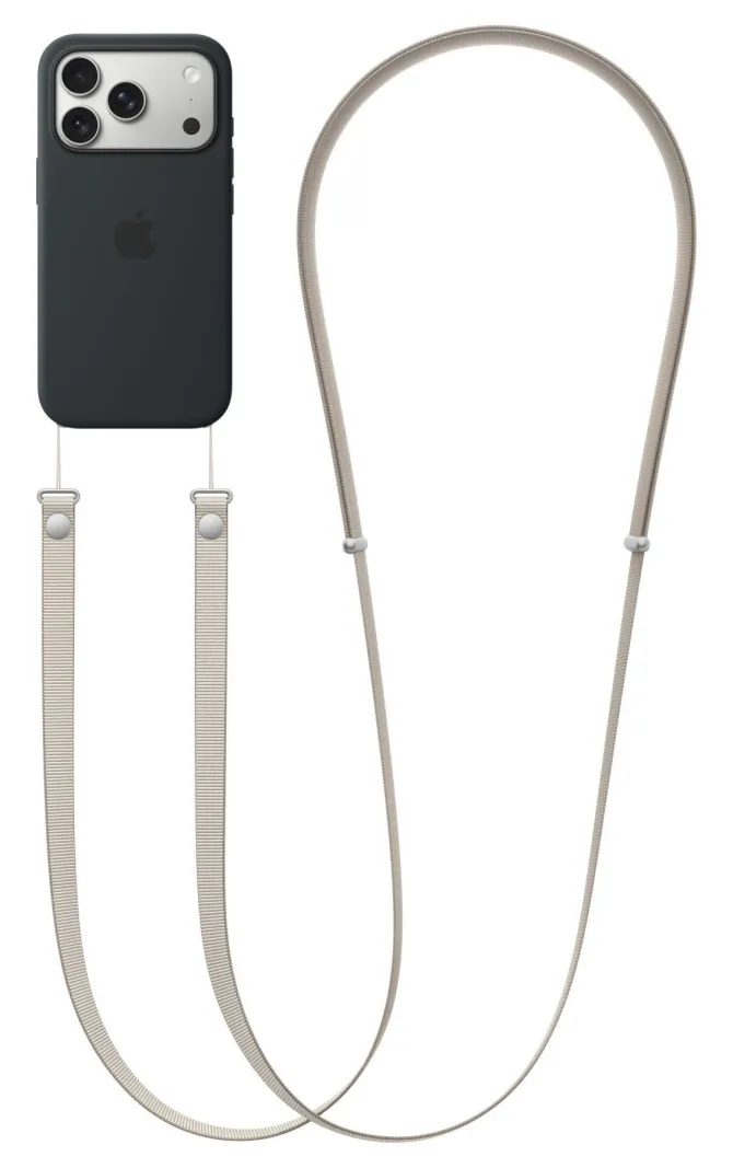Apple Crossbody Strap Tan – Tracolla regolabile in PET riciclato per iPhone