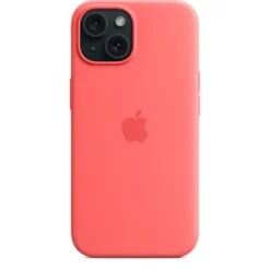 Apple Custodia MagSafe in silicone per iPhone 15 - Guava