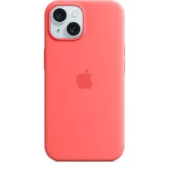 Apple Custodia MagSafe in silicone per iPhone 15 - Guava