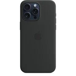 Apple Custodia MagSafe in silicone per iPhone 15 Pro Max - Nero ​​​​​​​