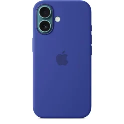 Apple Custodia MagSafe in silicone per iPhone 16 - Blu oltremare