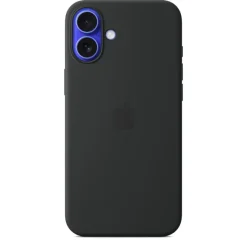 Apple Custodia MagSafe in silicone per iPhone 16 Plus - Nero