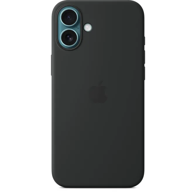 Apple Custodia MagSafe in silicone per iPhone 16 Plus - Nero
