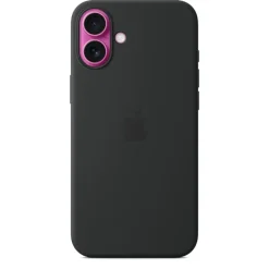 Apple Custodia MagSafe in silicone per iPhone 16 Plus - Nero