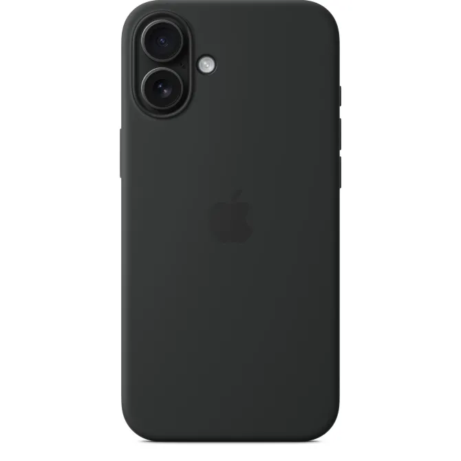 Apple Custodia MagSafe in silicone per iPhone 16 Plus - Nero