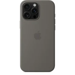Apple Custodia MagSafe in silicone per iPhone 16 Pro Max - Grigio pietra