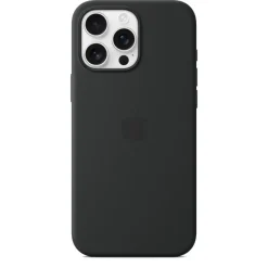 APPLE - Custodia MagSafe in silicone per iPhone 16 Pro Max - Nero