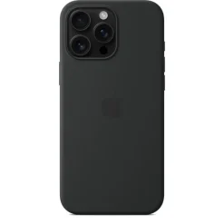 APPLE - Custodia MagSafe in silicone per iPhone 16 Pro Max - Nero