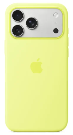 Apple Custodia MagSafe Silicone Giallo per iPhone 17 Pro Max con Tracolla