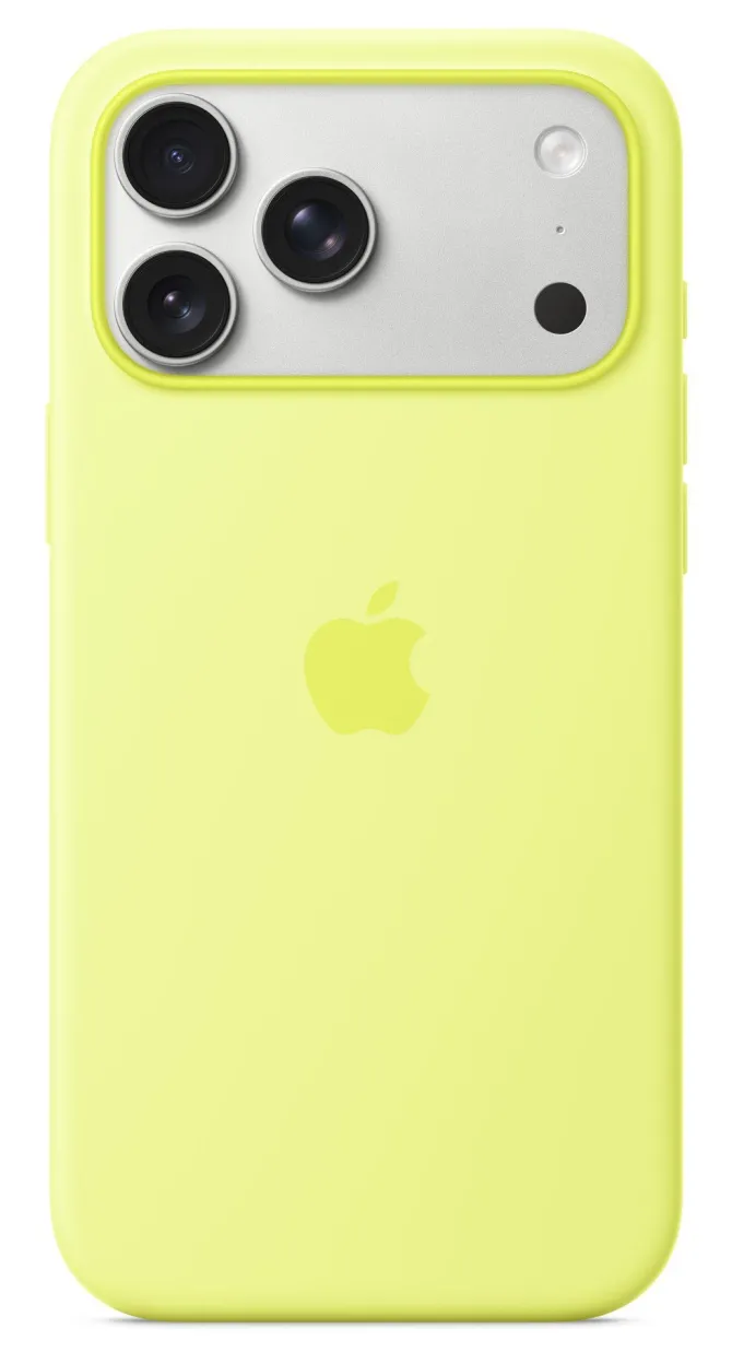 Apple Custodia MagSafe Silicone Giallo per iPhone 17 Pro Max con Tracolla