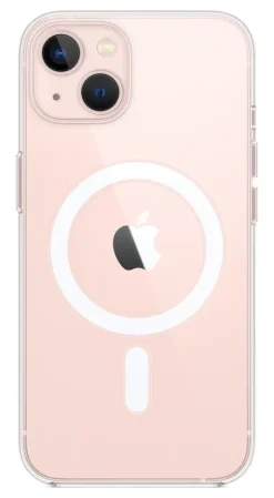 Apple Custodia Trasparente MagSafe per iPhone 13 - Protezione Sottile e Magnetica