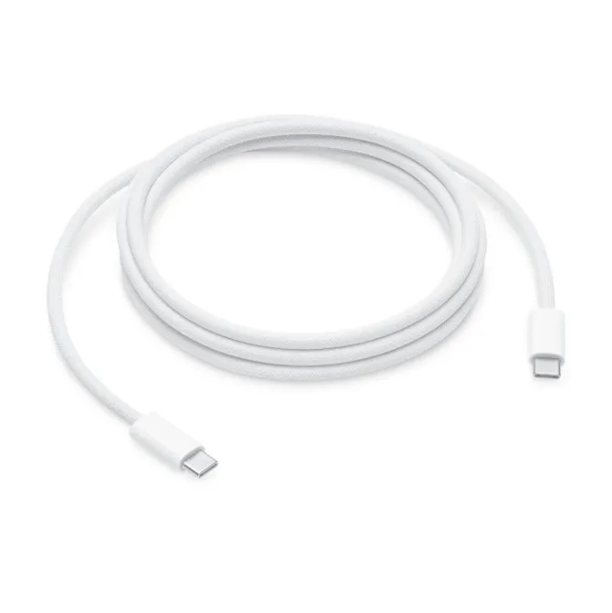 Apple MYQT3ZM/A cavo USB 2m USB Tipe-C, 240W - Bianco