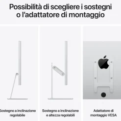 Apple Studio Display - Vetro standard - Sostegno a altezza e inclinazione regolabile MFEW4T/A