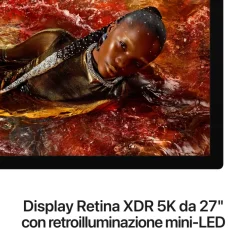 Apple Studio Display XDR - Vetro nanotexture - Sostegno a altezza e inclinazione regolabile MFEP4T/A