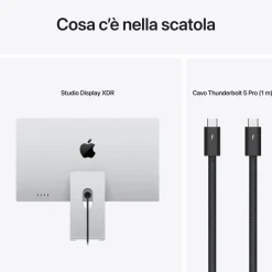 Apple Studio Display XDR - Vetro nanotexture - Sostegno a altezza e inclinazione regolabile MFEP4T/A