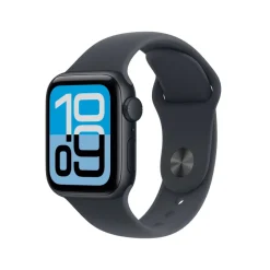 Apple Watch SE 3 GPS, Cassa 40 mm in alluminio mezzanotte con Cinturino Sport - S/M