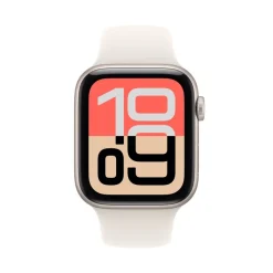 Apple Watch SE 3 GPS, Cassa 44 mm in alluminio galassia con Cinturino Sport galassia - M/L