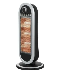 Ardes AR4B01 stufetta elettrica Interno Nero, Argento 900 W Riscaldatore ambiente elettrico a infrarossi