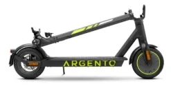 Argento e-Mobility AG23 monopattino elettrico nero verde 25 km/h batteria 6,6 Ah