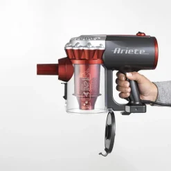Ariete 2761 aspiratore portatile Senza sacchetto Nero, Rosso