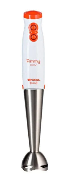 Ariete 881. Frullatore a immersione Acciaio inossidabile Larghezza: 6,5 cm Altezza: 6,5 cm