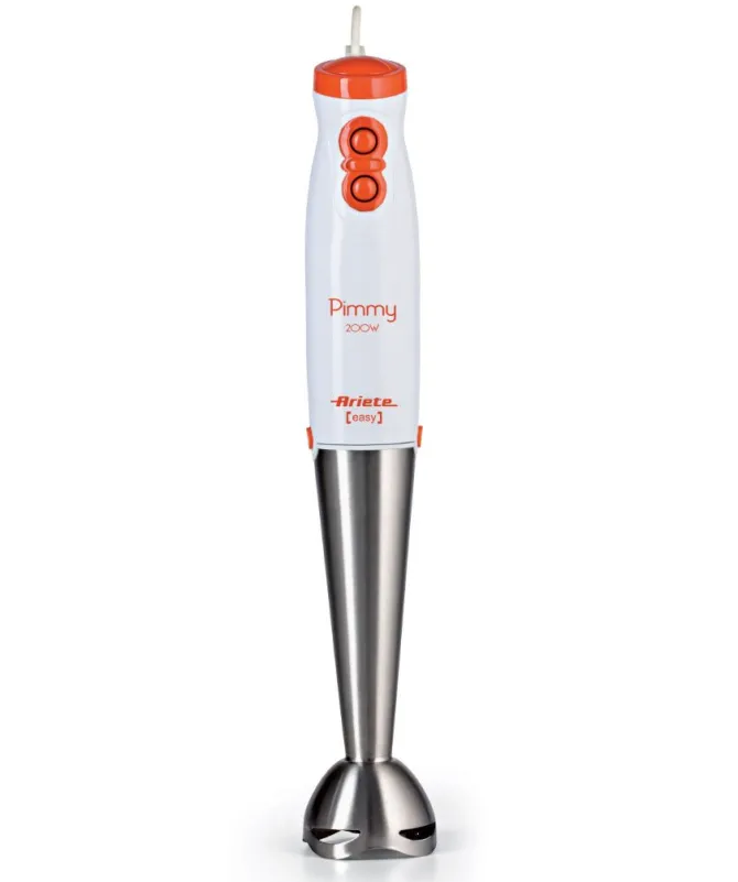 Ariete 881. Frullatore a immersione Acciaio inossidabile Larghezza: 6,5 cm Altezza: 6,5 cm