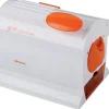 ARIETE - 445 Gratì professional Grattuggia con rullo professionale, 120 Watt, contenitore estraibile - Arancione/Bianco