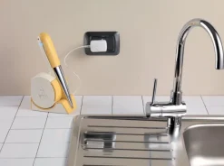 Ariete 0457 grattugia elettrica Sabbia, Bianco Metallo, Plastica