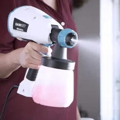 Ariete - Sanijet Nebulizzatore Igienizzante per la Pulizia di Ambienti e Superfici 4126 | 10 Bustine Sani-jet Clean | 700 cc | 400 W - Bianco