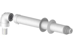 Ariston - Kit Scarico Fumi Coassiale 60/100 Orizzontale Per Next Evo X