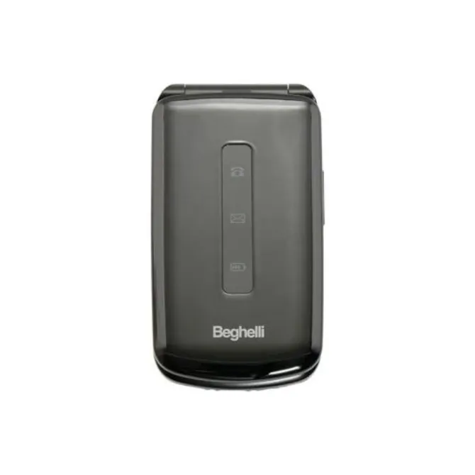 BEGHELLI - Cellulare 9205 SALVALAVITA Phone SLV19 Grigio