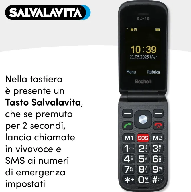 Beghelli Salvalavita Phone SLV15 ECODESIGN 9137N