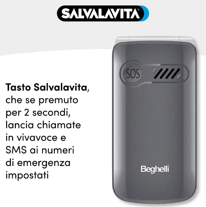Beghelli Salvalavita Phone SLV18 ECODESIGN 9138N