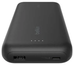 Belkin BoostCharge Powerbank 20000mAh 30W PD Nero con Cavo USB-C Integrato