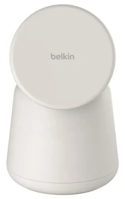 Belkin BoostCharge Pro caricatore wireless rapido beige per smartphone, cuffie e smartwatch