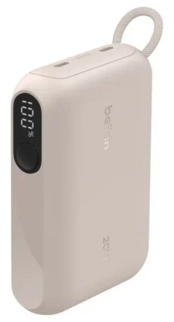 Belkin BPB027hqSD Power Bank 10000 mAh, 2 USB-C, colore Sabbia
