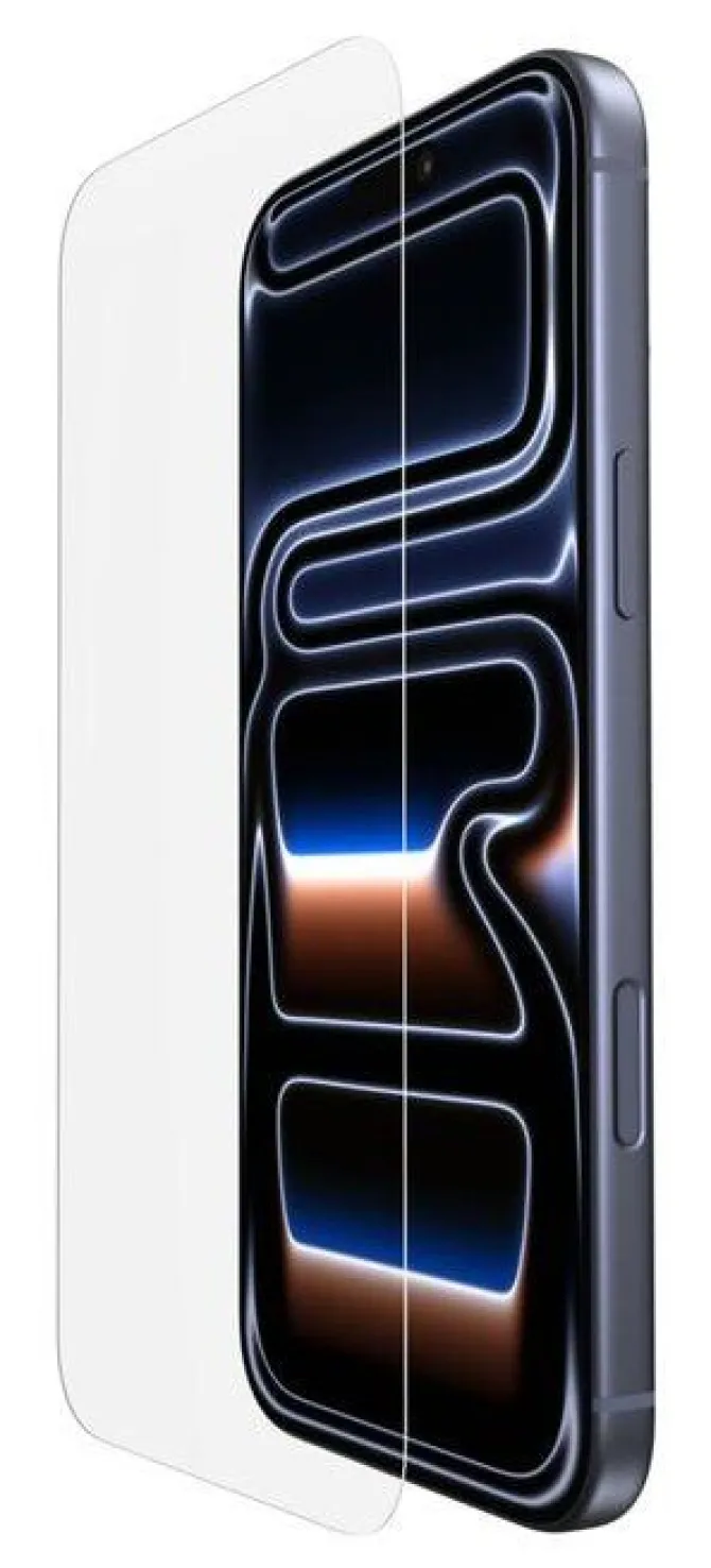 Belkin InvisiGlass proteggi schermo per iPhone 17 Pro Max, trasparente e resistente