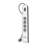 Belkin Protezione Sovratensioni 4 Prese CA, USB e Cavo 2m | 525J Sicurezza