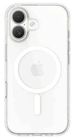 Belkin SheerForce Custodia Magnetica Trasparente per iPhone 17, Cover Protettiva
