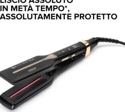 Bellissima Imetec Absolute, Piastra per capelli professionale con piastre 4XL