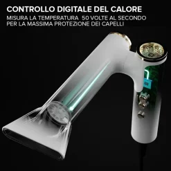 BELLISSIMA IMETEC - ASCIUGACAPELLI GEMINI 1400 Watt, 11918 - Bianco