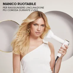 BELLISSIMA IMETEC - ASCIUGACAPELLI GEMINI 1400 Watt, 11918 - Bianco