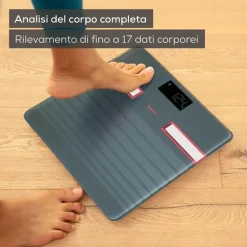 BEURER Bilancia pesapersone BF 451 LIMITED EDITION 2025-Nero e bordeaux