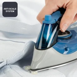 Black & Decker BXIR1000E ferro da stiro Ferro a vapore, Acciaio inossidabile,1000 Watt - Blu e Bianco