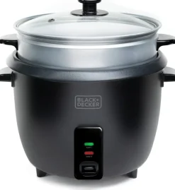 BLACK+DECKER BXRC1800E Cuociriso, 700W, Capacità 1.8L, Rivestimento antiaderente